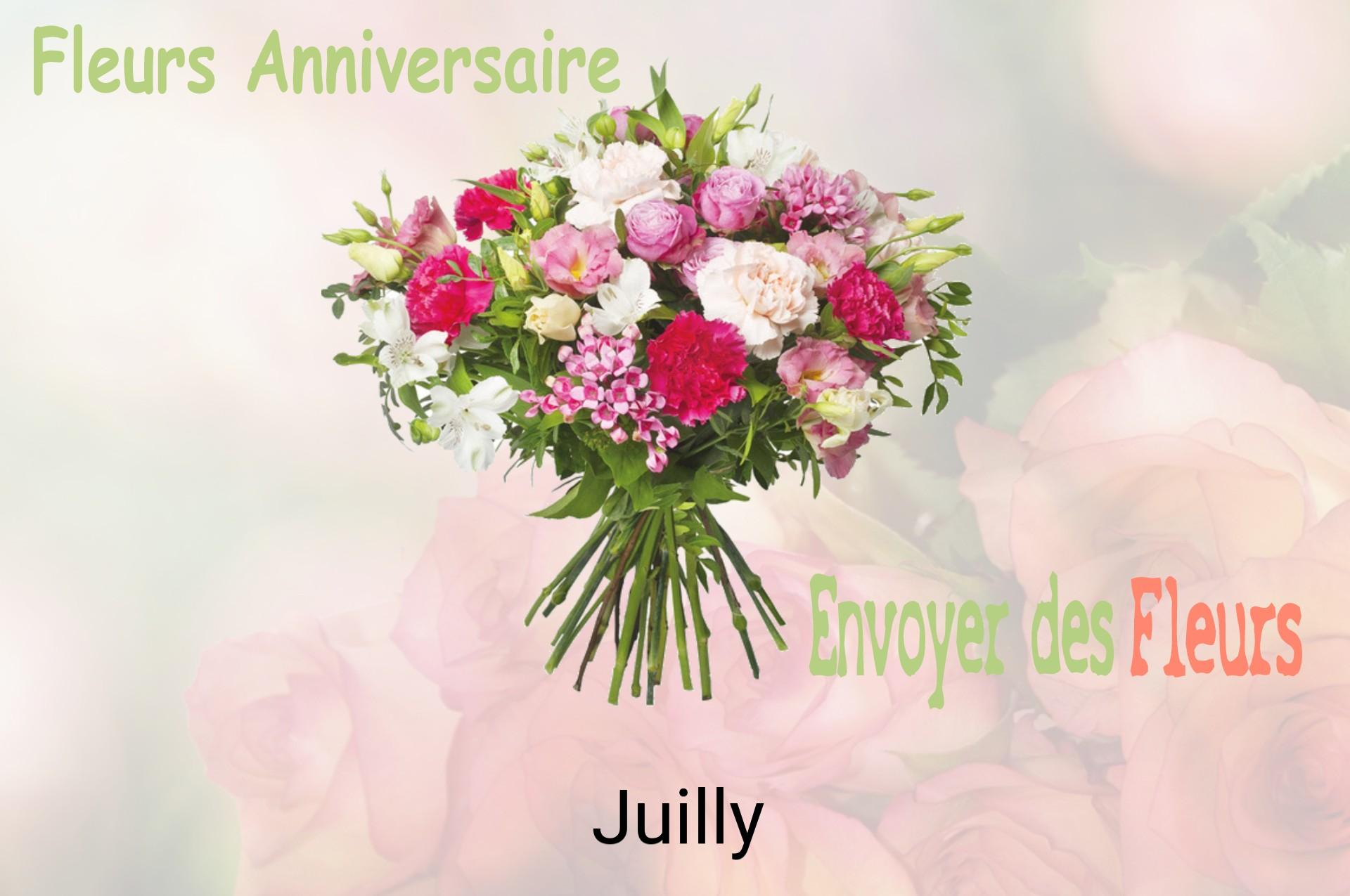 Bouquet de fleurs d’anniversaire livré à Juilly